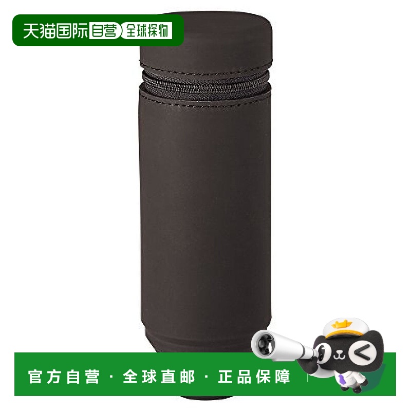 【日本直邮】LIHIT LAB.办公用品立式笔袋172*60*60mm130g黑色