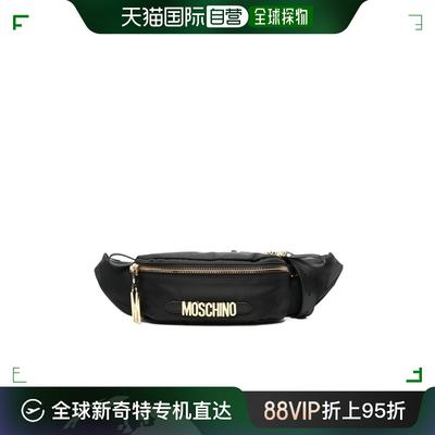 香港直邮潮奢 Moschino 莫斯奇诺 女士 徽标拉链腰包 8202B7702