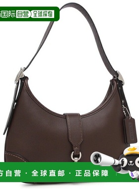 日本直邮Coach Hamptons Hobo 单肩包棕色女士 CW642 LHMPL