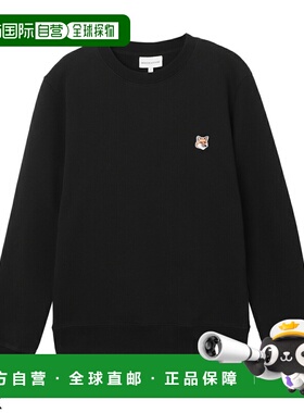 日本直邮Maison Kitsune 男士常规款狐狸头贴布卫衣 lm00301km000