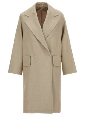 潮奢 MaxMara 麦斯玛拉 女士 Mescal 长袖风衣 MESCAL