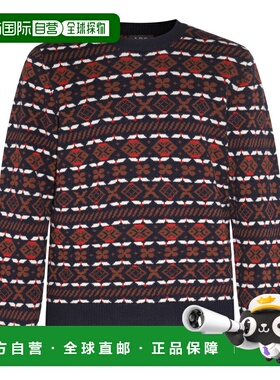 1h可退 香港直邮A.P.C. 男士 圆领毛衣 WVBCOH23255 blue蓝色 舒