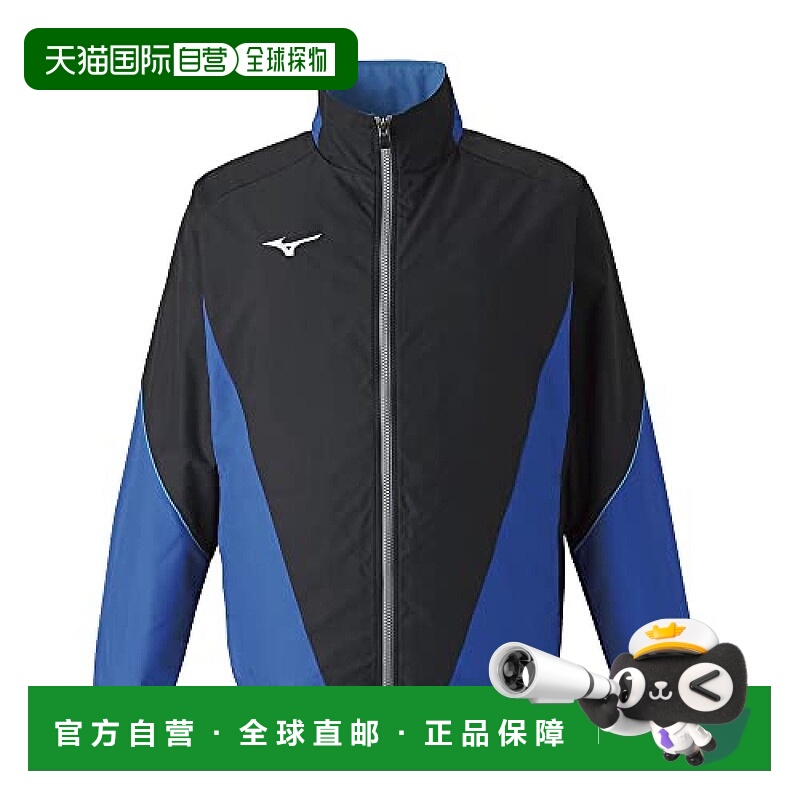 【日本直邮】Mizuno美津浓游泳竞赛长袖外套XS黑蓝 N2JC2010梭织