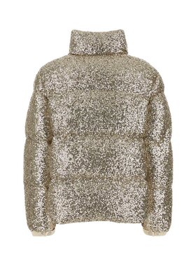 MONCLER 女士羽绒服 1A0016589AR2M14 AW2024 浅棕色