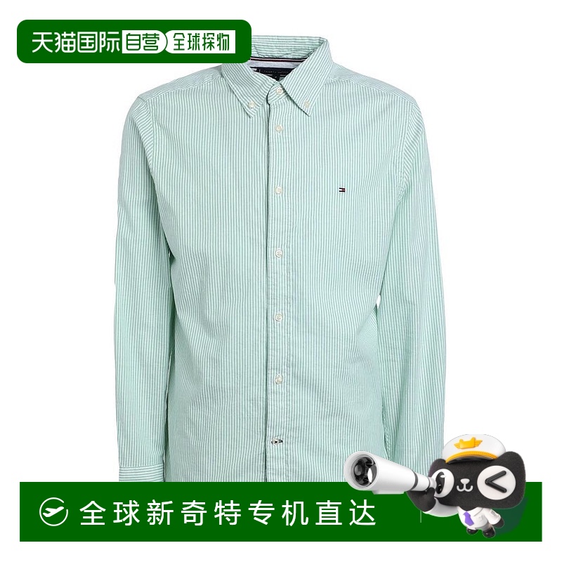 1h可退 【美国直邮】tommy hilfiger 男士 衬衫条纹