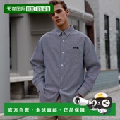 日本直邮GERRY 男女同款 刺绣标长袖 1h可退 宽松衬衫 GE25SS02