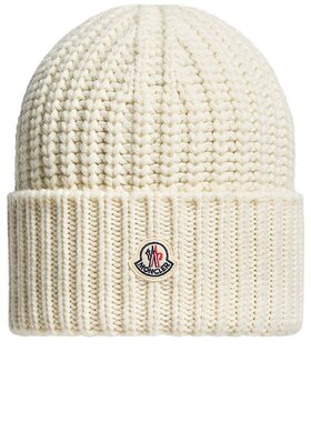MONCLER 女士帽子 3B00035M4281034 AW2025 白色 BERRETTO