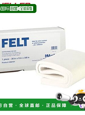 日本直邮Mueller 毛毡减震器 060101 9 毫米厚 运动护理产品