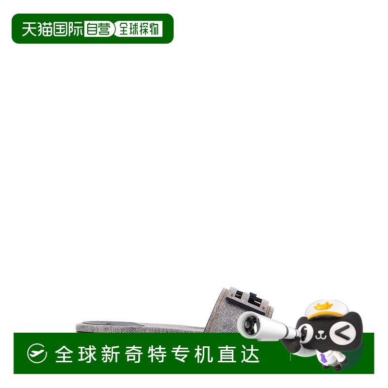 1h可退 香港直邮潮奢 Fendi 芬迪 女士 Baguette 拖鞋 8R8136AU2U