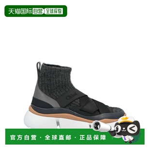 1h可退 香港直邮Chloe 蔻依 女士 运动鞋 grey灰色 舒适时尚