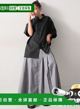 1h可退 日本直邮antiqua 男女同款都会风格半袖衬衫 OWT0061