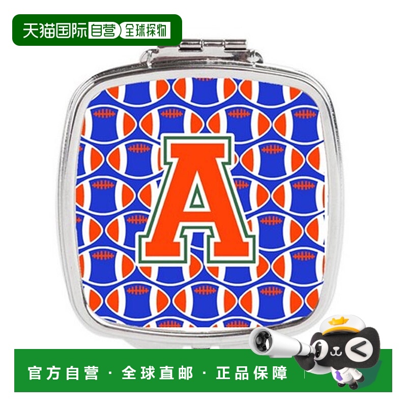 自营 Carolines Treasures CJ1083-ASCM 字母 A 足球绿,正品
