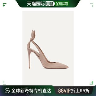 Tie DENHIGP 女士 香港直邮潮奢 Bow 绒面革高跟鞋 AQUAZZURA 105