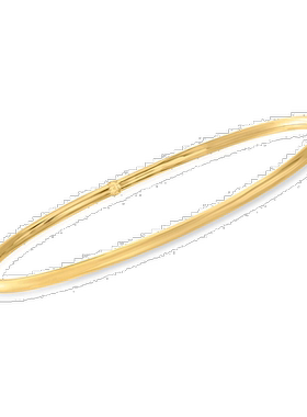 自营 Ross-Simons 意大利 14kt 黄金抛光手镯手链 - 8 英寸 美国