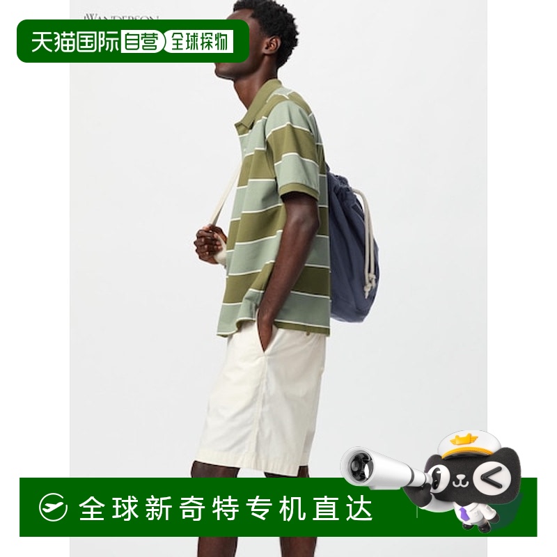 日潮跑腿UNIQLO优衣库25新款合作款男女装全棉短裤休闲裤子470619