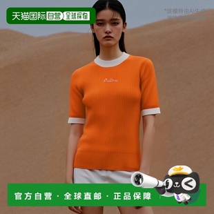 Mock neck Half 韩国直邮MALBON Knit 女士毛针织衫 Sleeve GOLF