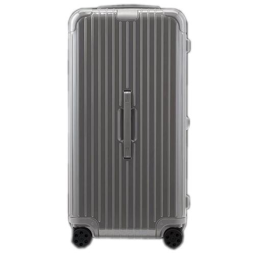 RIMOWA Essential系列 男女通用亮面石板灰色聚碳酸酯行李箱