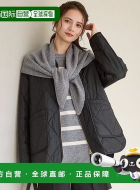 1h可退 日本直邮23区 女装 中绵棉服 宽松显瘦长袖外套  CMS2GW09