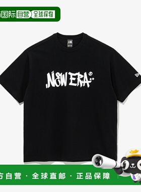 韩国直邮NEW ERA [星域之水][公共]喷泉黑色 T恤 (14679772)