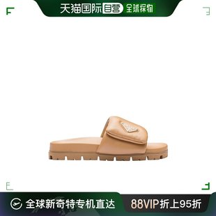 Soft 香港直邮Prada 徽标凉拖 99新未使用 1XX6482DL8F020