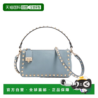 香港直邮VALENTINO 女士斜挎包 WB0J47VSFMXE SS2026 灰色 拉链单