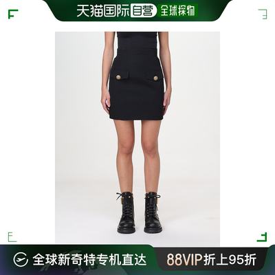 香港直邮潮奢 Balmain 巴尔曼 女士 半身裙 CF1LB990WC09