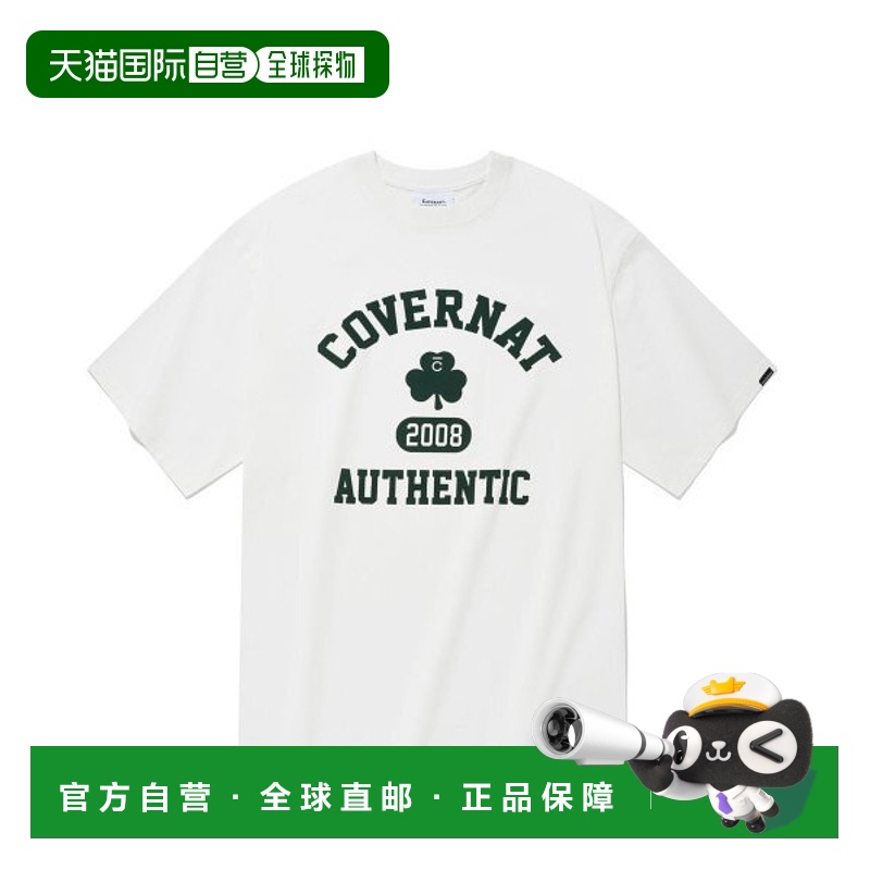 韩国直邮COVERNAT  CO2202ST13WH新款短袖T恤青春活力休闲T恤SDJ