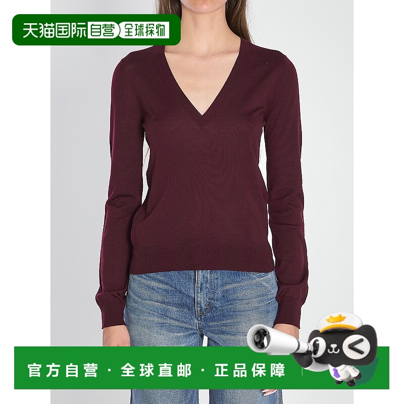 1h可退 香港直邮SAINT LAURENT 女士针织毛衣 839793Y76HF6040 AW