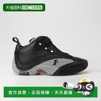日本直邮Reebok Answer4 百搭舒适 减震 中帮 复古篮球鞋 男款 黑