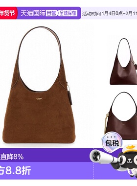 自营Coach蔻驰女包Brooklyn28女士皮质单肩布鲁克林通勤包