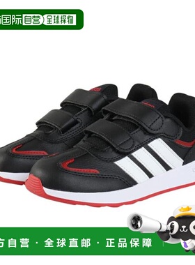 日本直邮adidas 张量开关儿童运动鞋 [NMO14-J…] 黑色 白色