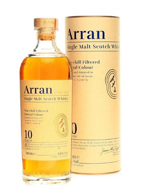 欧洲直邮Arran艾伦麦芽威士忌10年46%口感佳原装进口700ml