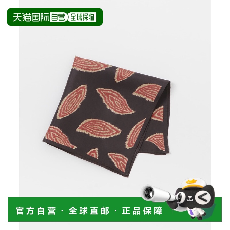 1h可退 日本直邮LIFE STYLE TAILOR 男士真丝印花口袋巾 DT341UL7