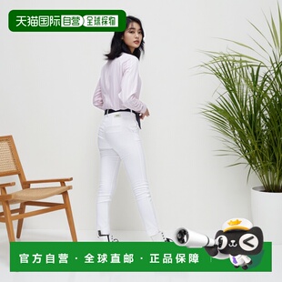 美国奥莱直发长袖 自营 紫色 agenceLayla束腰外衣