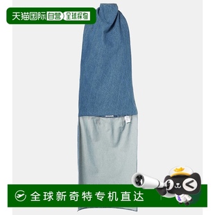女士 003774 香港直邮Alaia 披肩牛仔上衣 blue蓝色 舒适时尚