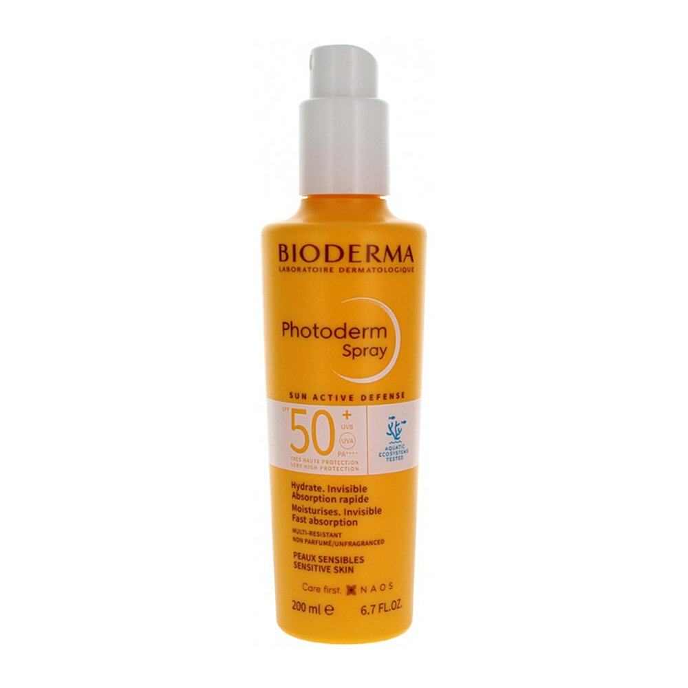 欧洲直邮Bioderma贝德玛皙颜倍护防护乳 SPF 50+防晒隔离霜200ml