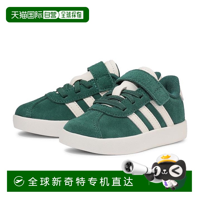 日本直邮日本直邮 ADIDAS 12 - 16 VL COURT 3.0 EL1 婴儿鞋 [JH5