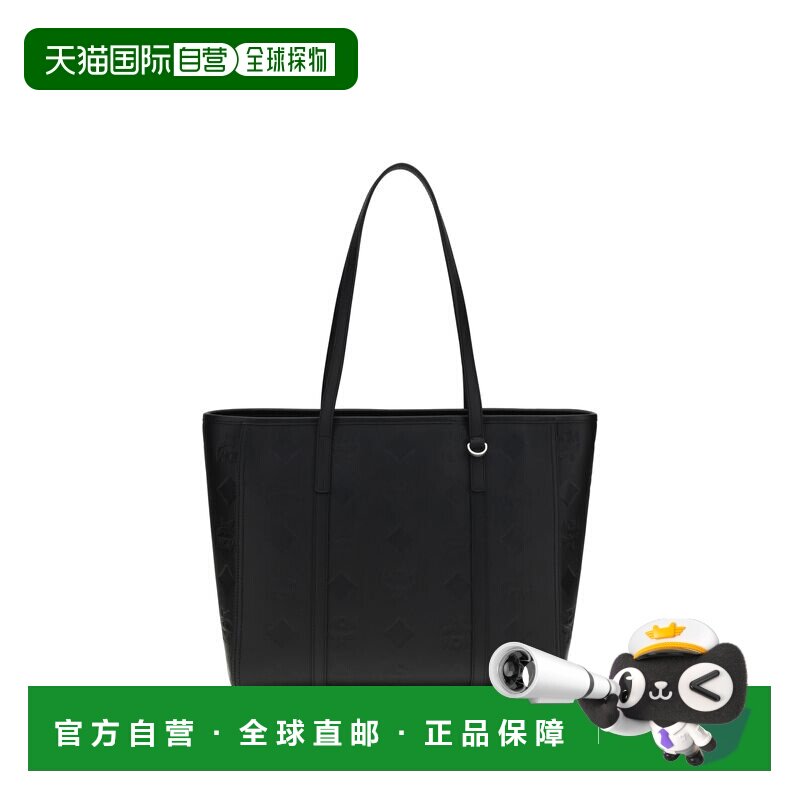 1h可退 香港直邮MCM 女士 Toni 中号托特包 MWPGSMT05 black黑色