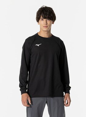 日本直邮MIZUNO T 恤长袖男女通用 T 恤男式 32MAB15809