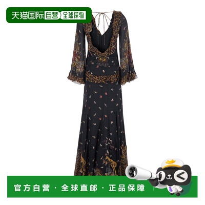 香港直邮Etro艾特罗女士中长连衣裙 【付后1h可退】