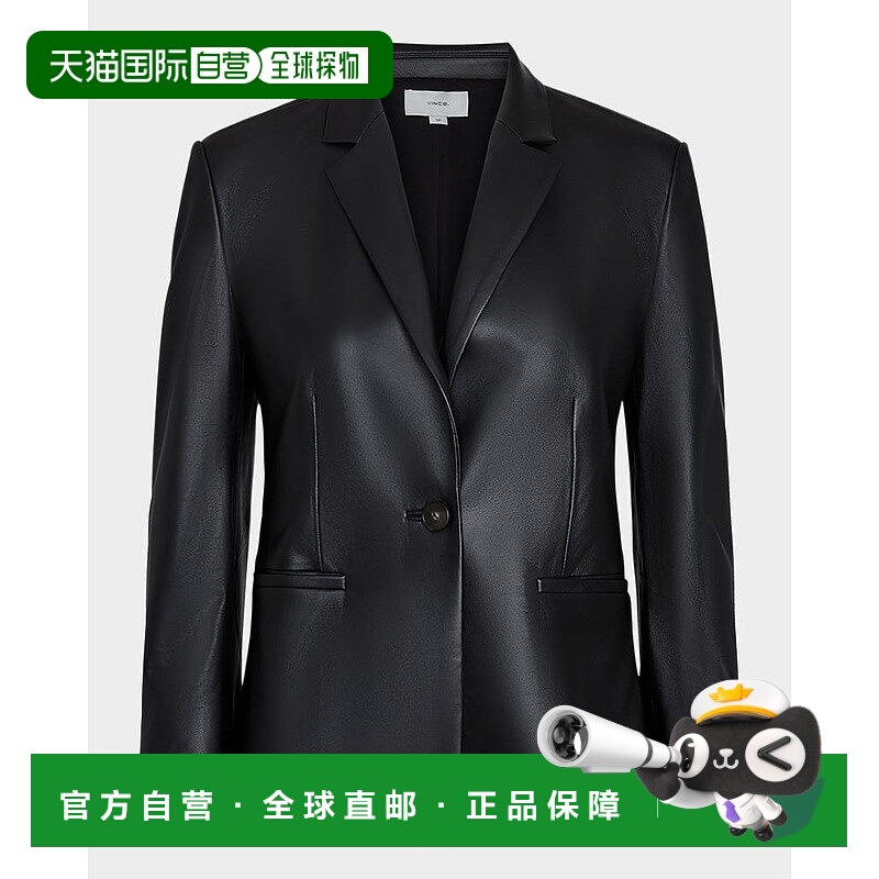 【美国直邮】Vince 缩水真皮西装外套 女装 女士精品 修身时尚 显