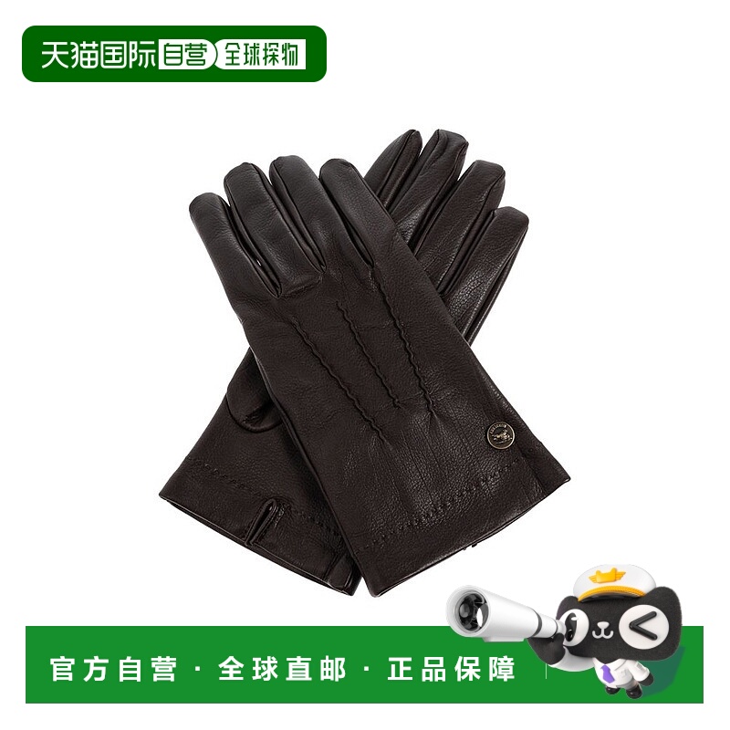 1h可退 香港直邮Burberry 巴宝莉 男士 EKD 標誌鉚釘全指手套 RKA