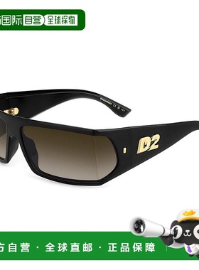 香港直邮DSQUARED2 女士眼镜 D20140S807HA SS2025 黑色 DSQUARED