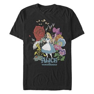 爱丽丝梦游仙境花之恋短袖 男士 T恤 Sun Fifth