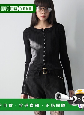 1h可退 日本直邮Ulysses 女装 仿麂皮水钻装饰短裤 束脚设计 DDS2