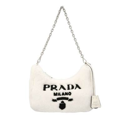 PRADA 白色女士单肩包 1BH204-2EC9-F0964