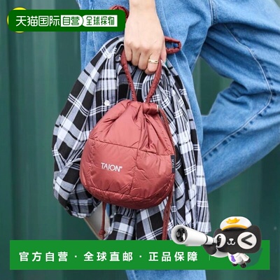 1h可退 日本直邮TAION 女士 800fp高品质羽绒 抽绳设计 2WAY肩背