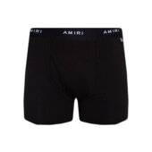 香港直邮Amiri黑色平角内裤 字母图案柔软亲肤简约运动舒适 男士