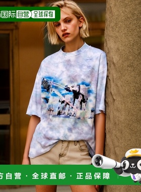 1h可退 日本直邮FREAK'S STORE 星球大战 EP5 ATAT 图案染T恤