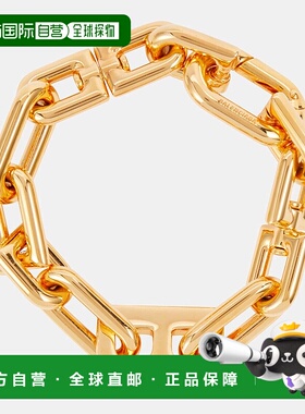 香港直邮Balenciaga 巴黎世家 女士 B 链条手链 metal金属色 舒适